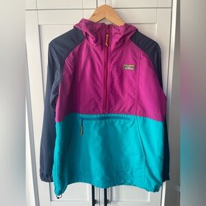 L.L.Bean Girls 18 Women’s Small Vintage Windbreaker Jacket